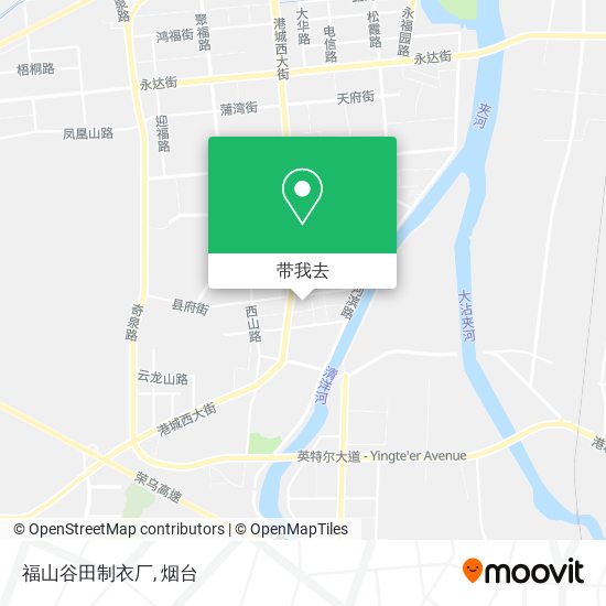福山谷田制衣厂地图