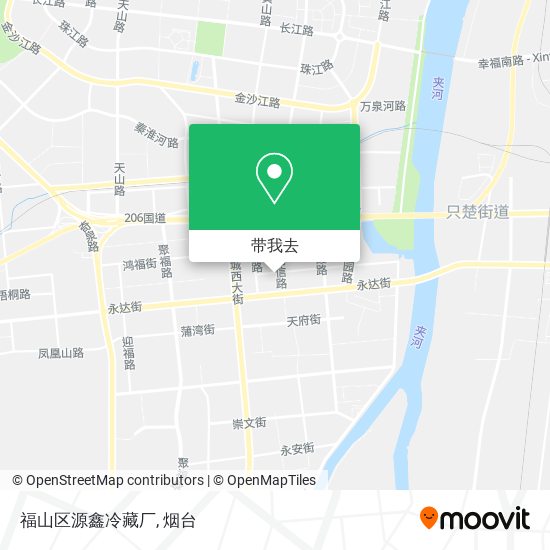 福山区源鑫冷藏厂地图