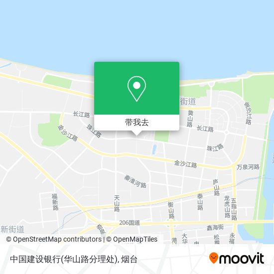 中国建设银行(华山路分理处)地图