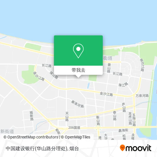 中国建设银行(华山路分理处)地图