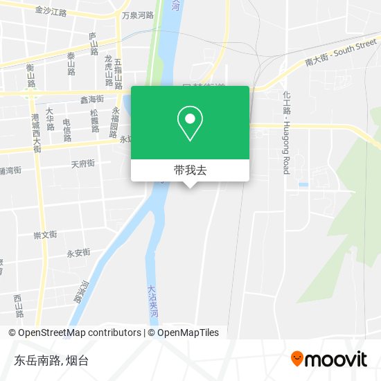 东岳南路地图
