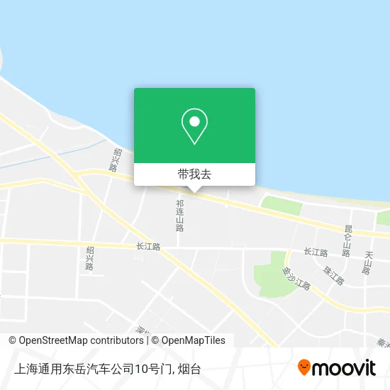 上海通用东岳汽车公司10号门地图