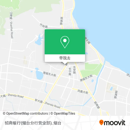 招商银行(烟台分行营业部)地图
