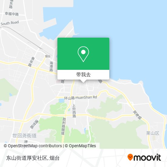 东山街道厚安社区地图