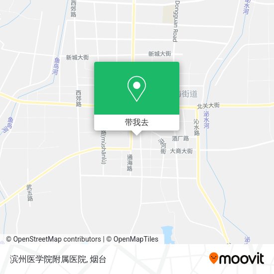 滨州医学院附属医院地图