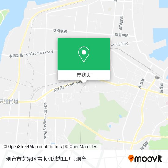 烟台市芝罘区吉顺机械加工厂地图