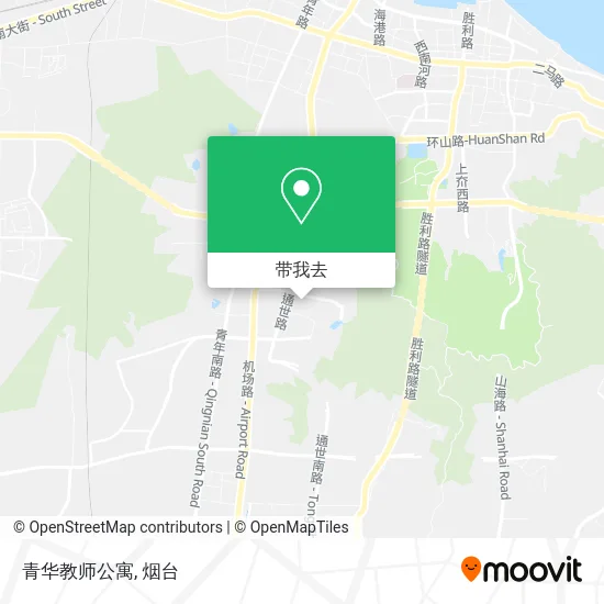 青华教师公寓地图