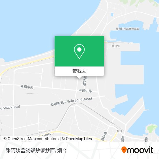 张阿姨盖浇饭炒饭炒面地图