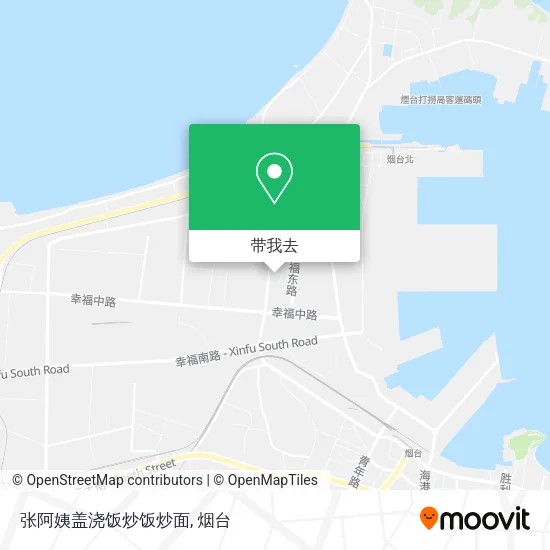 张阿姨盖浇饭炒饭炒面地图