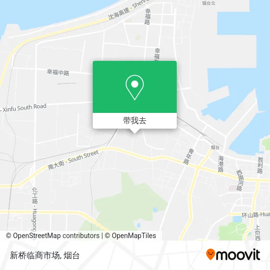 新桥临商市场地图