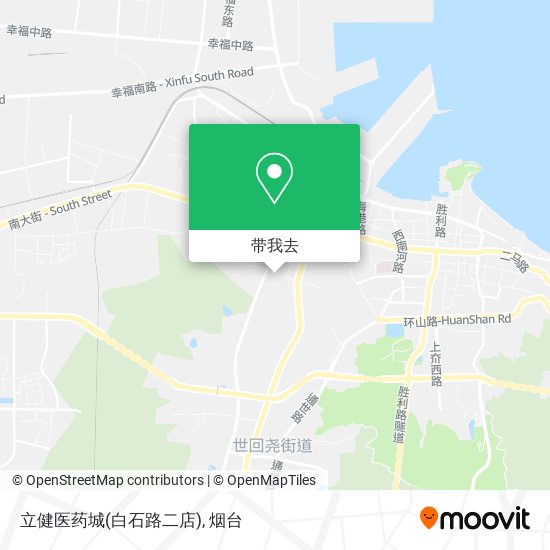 立健医药城(白石路二店)地图