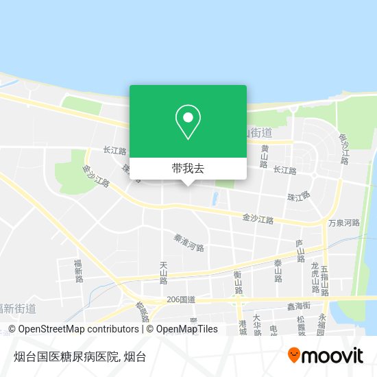 烟台国医糖尿病医院地图