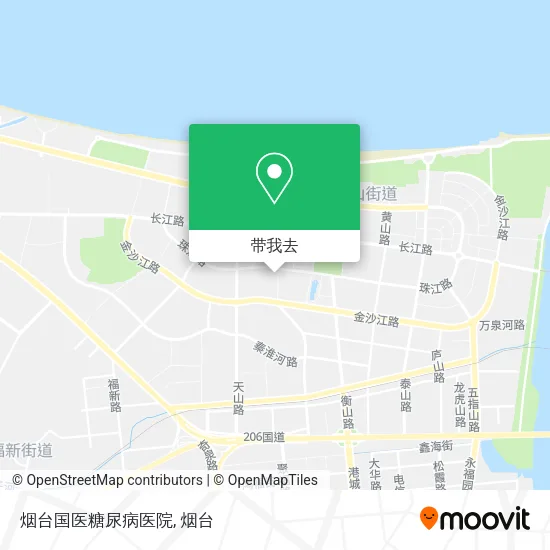 烟台国医糖尿病医院地图