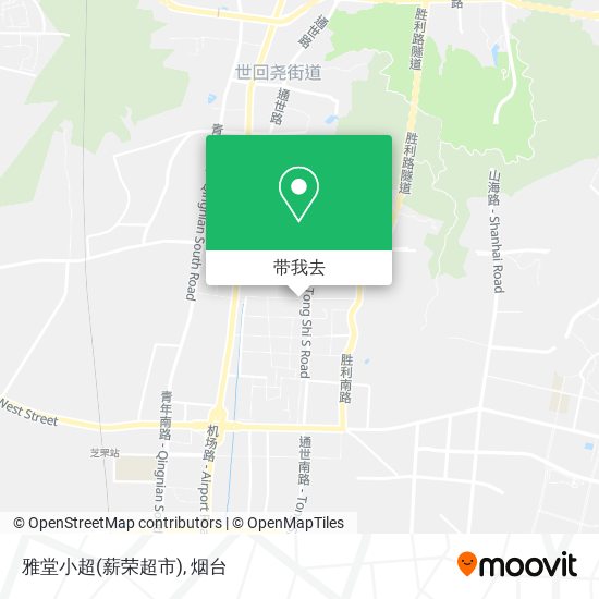 雅堂小超(薪荣超市)地图