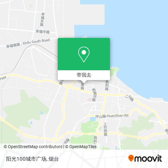 阳光100城市广场地图