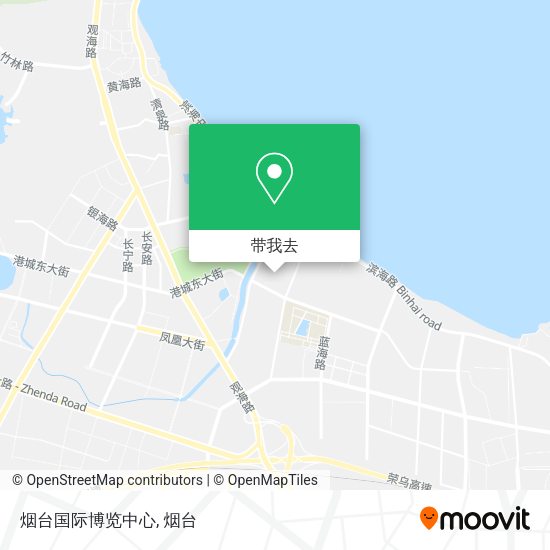 烟台国际博览中心地图