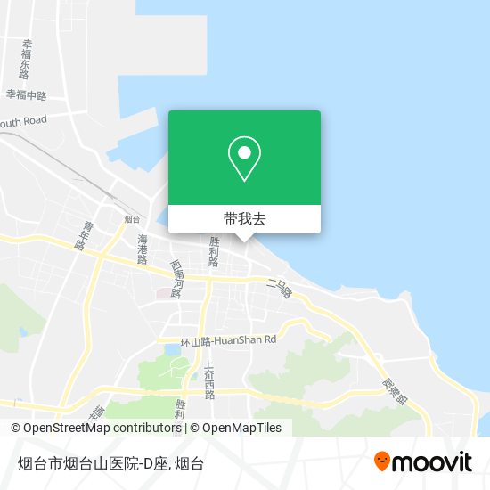 烟台市烟台山医院-D座地图