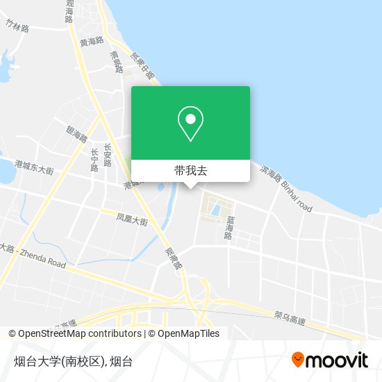 烟台大学(南校区)地图