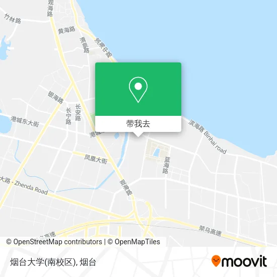 烟台大学(南校区)地图
