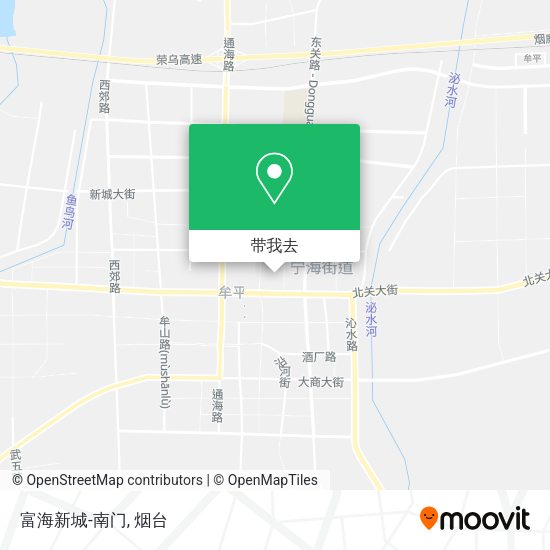 富海新城-南门地图