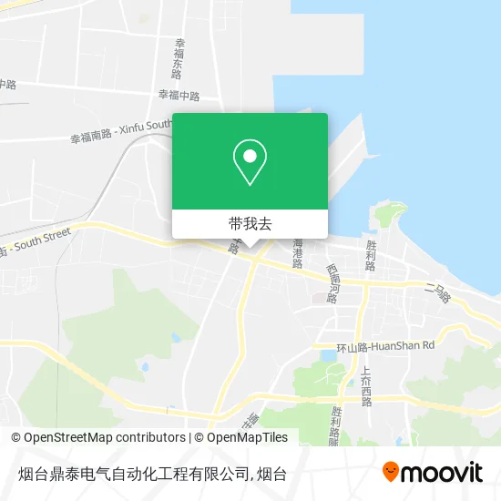 烟台鼎泰电气自动化工程有限公司地图