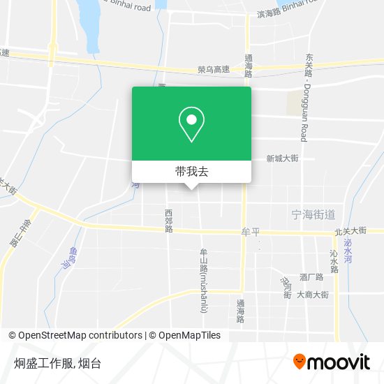 炯盛工作服地图