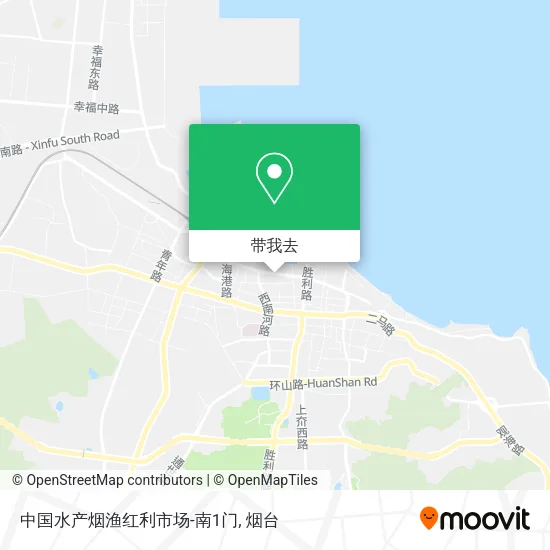 中国水产烟渔红利市场-南1门地图