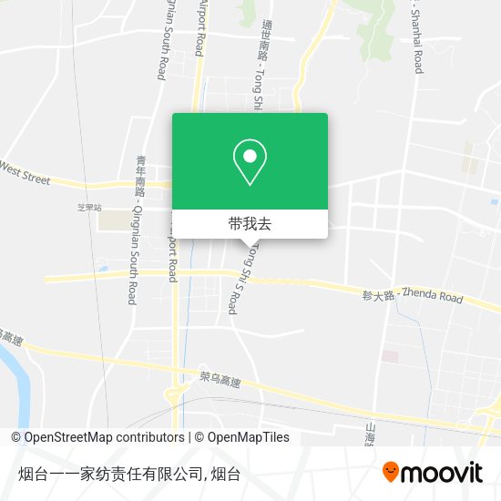 烟台一一家纺责任有限公司地图
