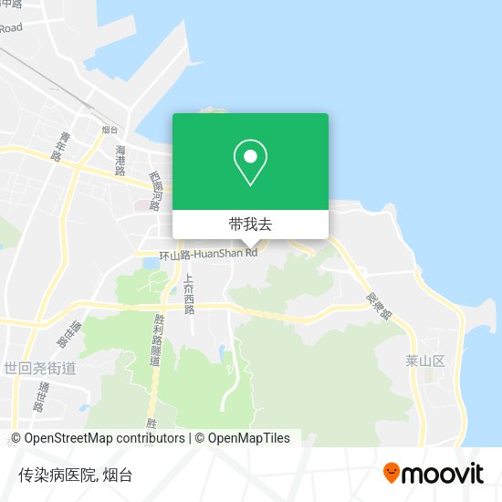 传染病医院地图
