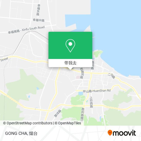 GONG CHA地图