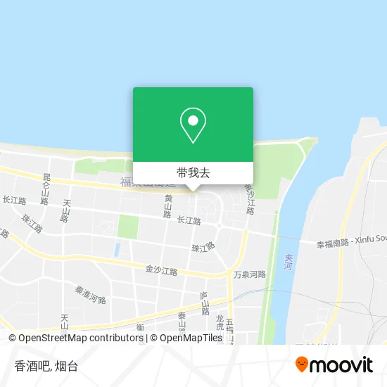 香酒吧地图