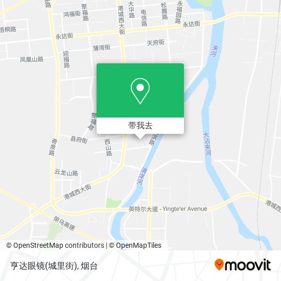 亨达眼镜(城里街)地图