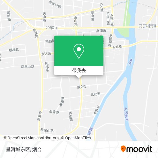 星河城东区地图