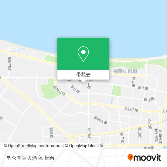昆仑国际大酒店地图