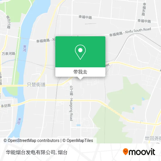 华能烟台发电有限公司地图
