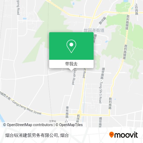 烟台钰洧建筑劳务有限公司地图