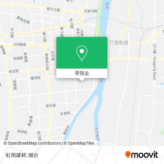 虹雨建材地图