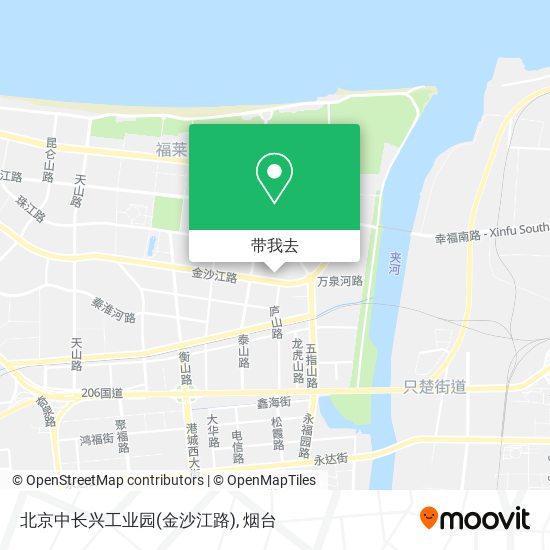 北京中长兴工业园(金沙江路)地图