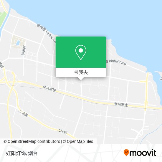 虹阳灯饰地图