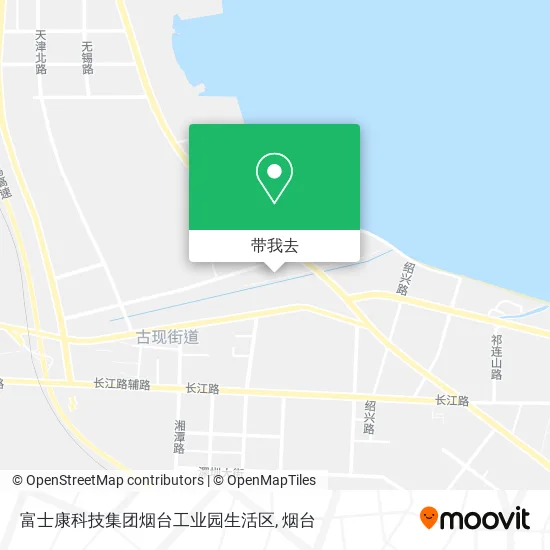 富士康科技集团烟台工业园生活区地图