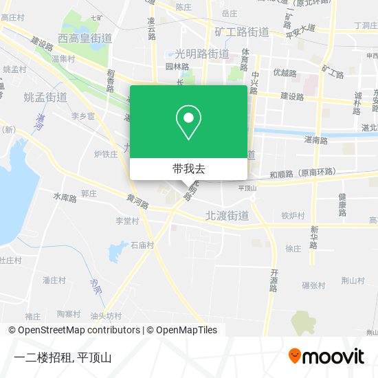 一二楼招租地图
