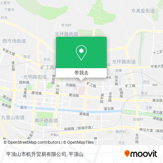 平顶山市机升贸易有限公司地图