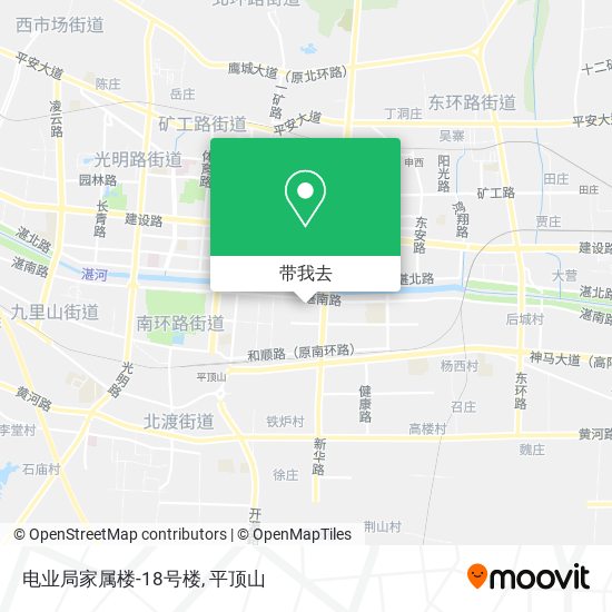 电业局家属楼-18号楼地图