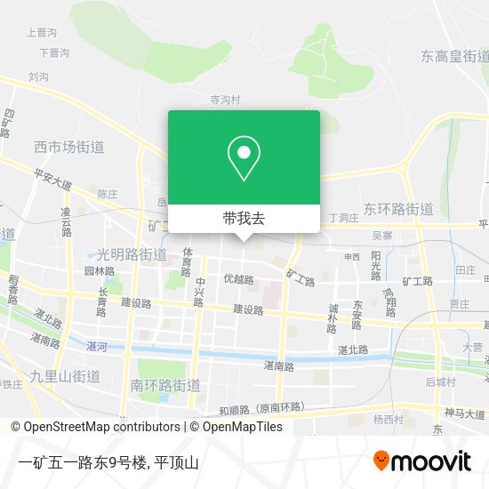 一矿五一路东9号楼地图