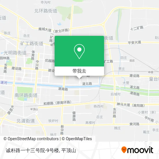 诚朴路一十三号院-9号楼地图