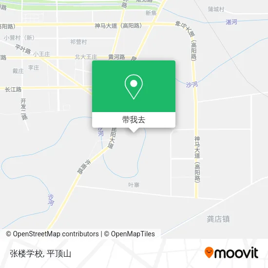 张楼学校地图