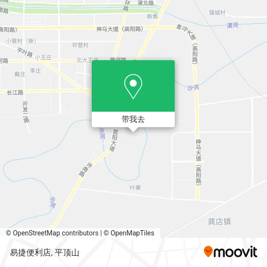 易捷便利店地图