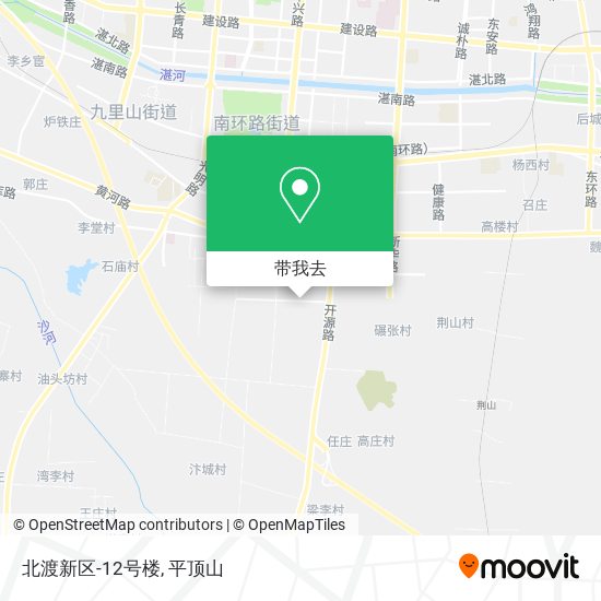 北渡新区-12号楼地图