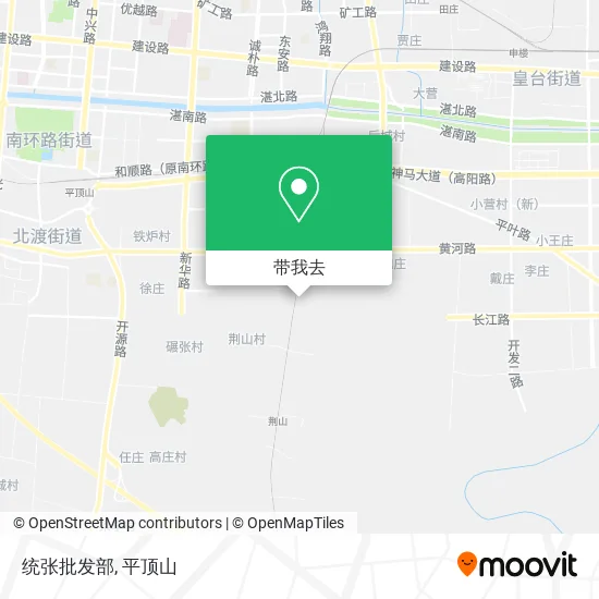 统张批发部地图