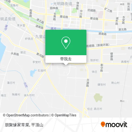 朋聚缘家常菜地图